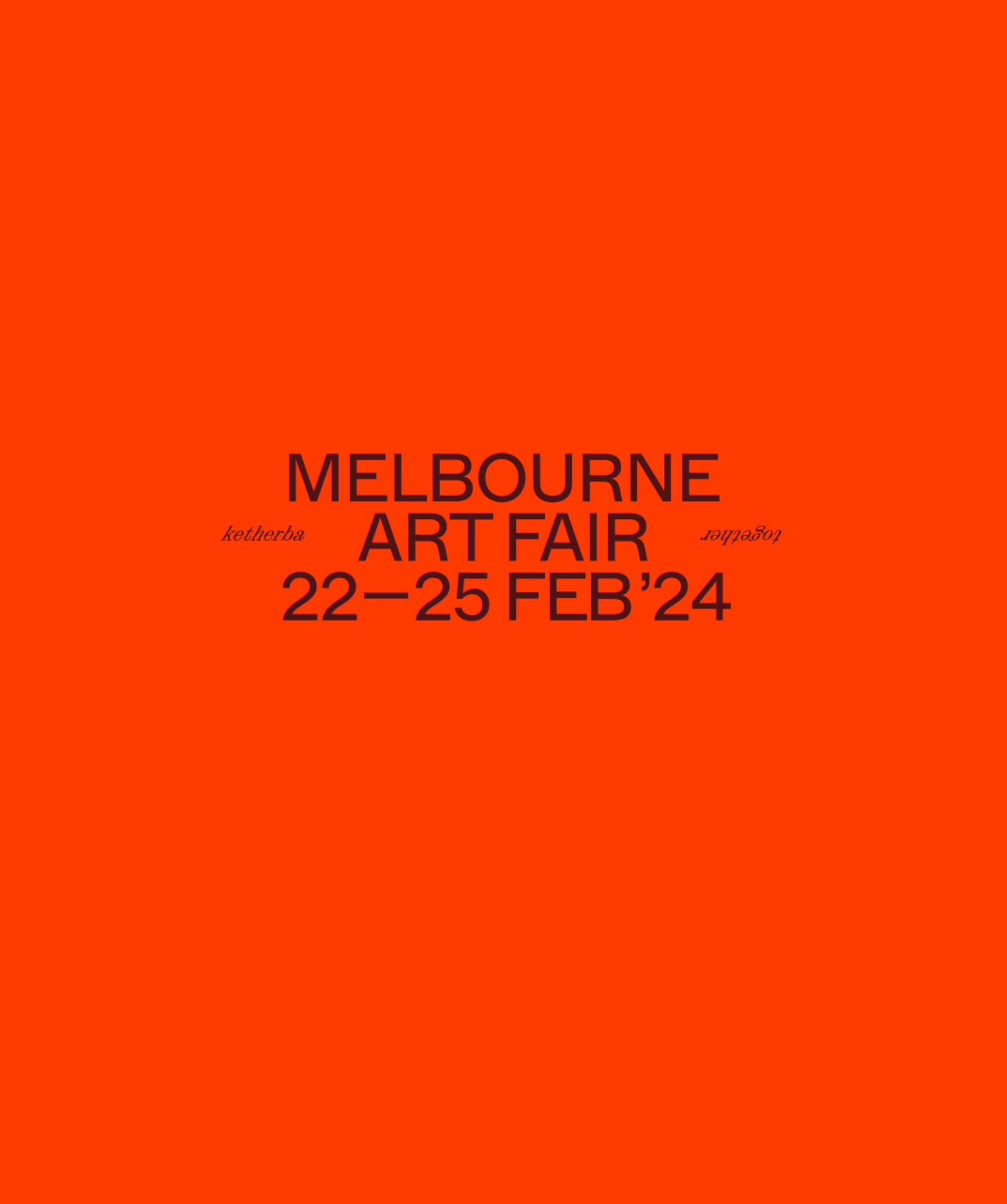 MELBOURNE ART FAIR 2024 | PJ HICKMAN